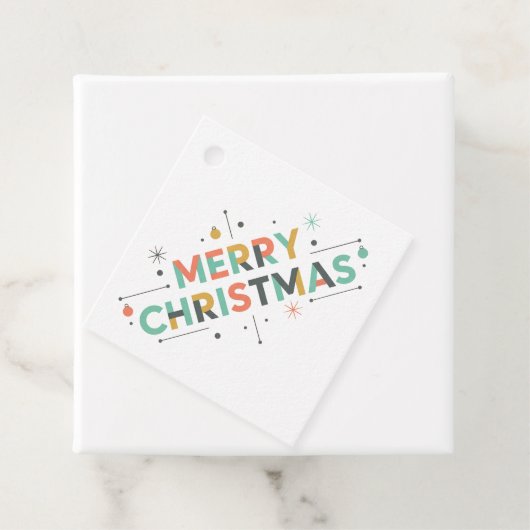 Mid-Century Merry Christmas – Retro Style フェイバータグ (インサイチュ)