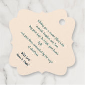 Mid-Century Merry Christmas – Retro Style フェイバータグ (裏面)