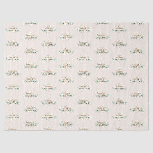 Mid-Century Merry Christmas – Retro Style 薄葉紙 (正面)