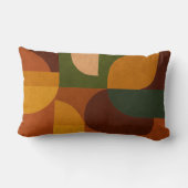 Mid-Century Modern Abstract Composition ランバークッション (裏面)