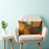 Mid-Century Modern Abstract Composition ランバークッション (椅子)
