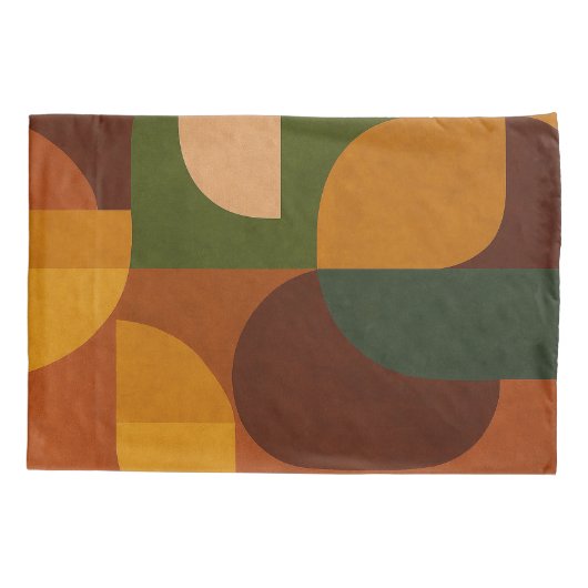 Mid-Century Modern Abstract Composition 枕カバー (裏面)