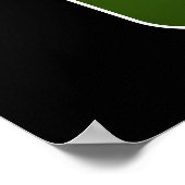 'Mid Century Modern Abstract num 4' on a ポスター (角)