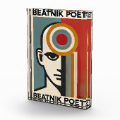 Mid Century Modern Art Beatnik Poet フォトブロック (右)