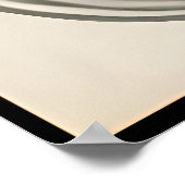 Mid Century Modern Art Contemplation ポスター (角)