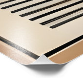 Mid Century Modern Art He Follows The Sun フォトプリント (角)