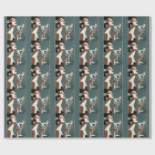 Mid Century Modern Art The Martini DIva ラッピングペーパー (フラット)