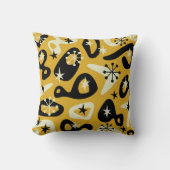 Mid Century Modern Atomic Abstract クッション (正面)