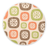 Mid Century Modern Atomic Age セラミックノブ (正面)