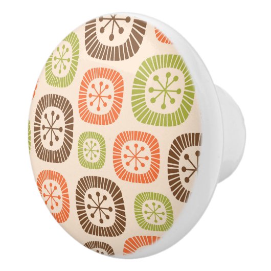 Mid Century Modern Atomic Age セラミックノブ (右)