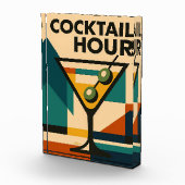 Mid Century Modern Bauhaus Cocktail Hour Martini フォトブロック (右)