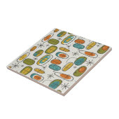 Mid-Century Modern Boomerang Pattern #9 ID1224 タイル (側面)