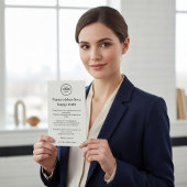 Mid-Century Modern Business New Year & Christmas シーズンカード