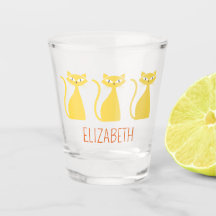 Mid Century Modern Cats Personalized