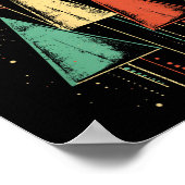 Mid Century Modern Christmas  ポスター (角)