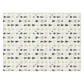 Mid Century Modern Christmas Icons テーブルクロス (正面(横))