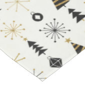 Mid Century Modern Christmas Icons テーブルクロス (アングル)