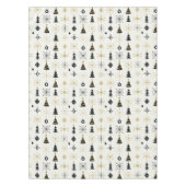 Mid Century Modern Christmas Icons テーブルクロス (正面)