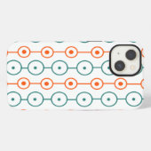 Mid-Century Modern Circle Strings iPhoneケース (裏面横)