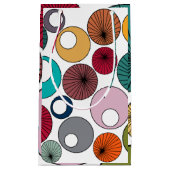 Mid-Century Modern Circles  スモールペーパーバッグ (正面)