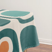 Mid Century Modern Garden Path Pattern テーブルクロス (インサイチュ)