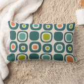 Mid Century Modern Garden Path Pattern ランバークッション (ブランケット)