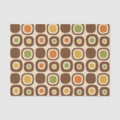 Mid Century Modern Garden Path Pattern 薄葉紙 (正面)