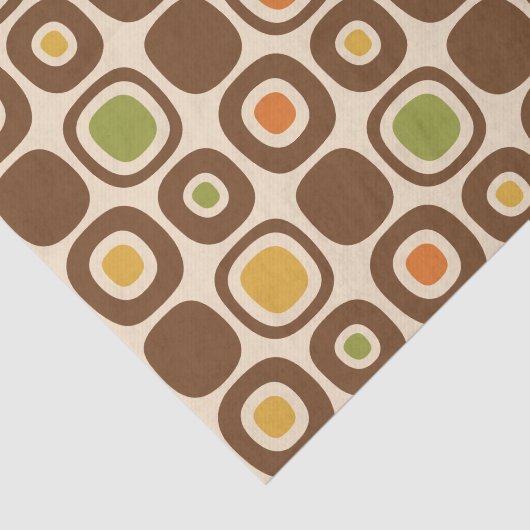 Mid Century Modern Garden Path Pattern 薄葉紙 (詳細)