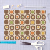 Mid Century Modern Garden Path Pattern 薄葉紙 (クラフト)