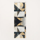 Mid-century Modern Geometric Name ヨガマット (正面)