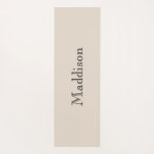 Mid-century Modern Geometric Name ヨガマット (裏面)