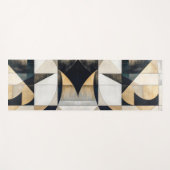 Mid-century Modern Geometric Name ヨガマット (正面(横))