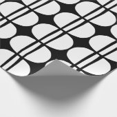 Mid Century Modern Geometric Pattern ラッピングペーパー (角)