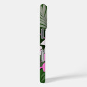 Mid-Century Modern Hawaiian Hibiscus and Plumeria Case-Mate iPhoneケース (裏面 / 右)