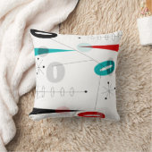 Mid-Century Modern Inspired Pillow #78 クッション (ブランケット)