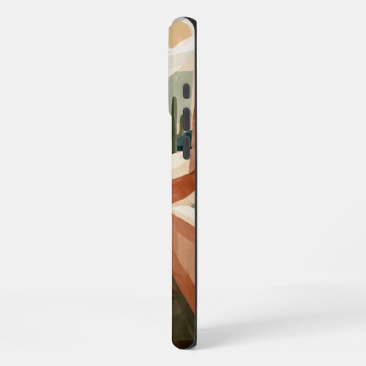 Mid-Century Modern iPhone 16 Pro Max Case iPhoneケース (左側面)