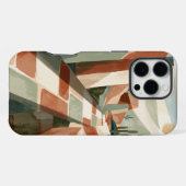 Mid-Century Modern iPhone 16 Pro Max Case iPhoneケース (裏面横)