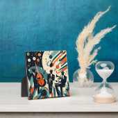 Mid Century Modern Jazz Age Trio フォトプラーク (インサイチュ)