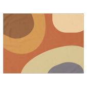Mid Century Modern Large Shapes テーブルクロス (正面(横))