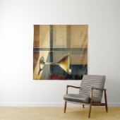 Mid Century Modern Martini in a Moonbeam タペストリー (インサイチュ(横))