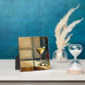 Mid Century Modern Martini in a Moonbeam フォトプラーク (インサイチュ)