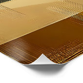 Mid Century Modern Martini in a Moonbeam ポスター (コーナー)