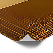 Mid Century Modern Martini in a Moonbeam ポスター (角)