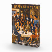 Mid Century Modern Martini Intellectuals New Year フォトブロック (右)