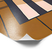 Mid Century Modern Martini Intellectuals New Year フォトプリント (角)