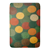 Mid-Century Modern Overlapping Circles Bath Mat バスマット (正面縦)