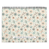 Mid Century Modern Patterns #1 Original Art Retro カレンダー (カバー)