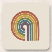 Mid-Century Modern Pride Hard Plastic Set of 6 コースター (正面)
