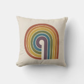 Mid-Century Modern Pride Square Throw クッション (正面)