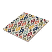 Mid Century Modern Retro Starburst Pattern タイル (側面)